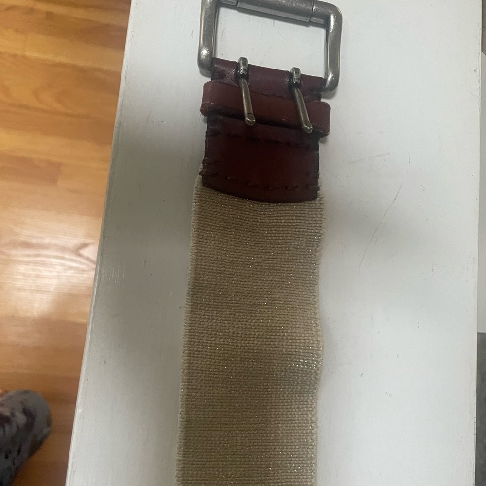 Women’s stretch  Tan and Brown Belt 30 in